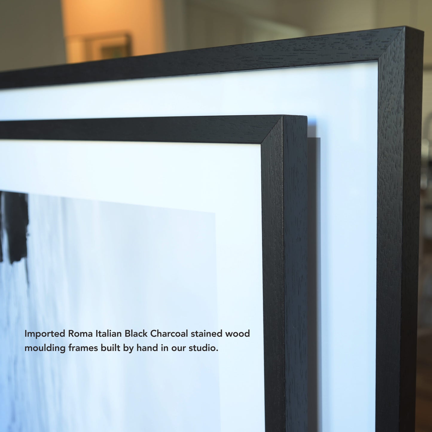 Black White Fine Art Photograph – Signed Museum Quality Elegant Wall Art