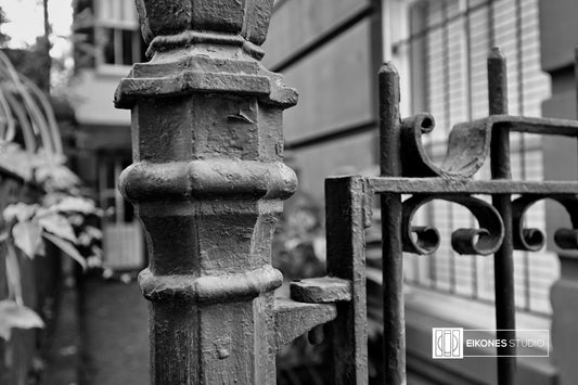 RAIL POST BW 6