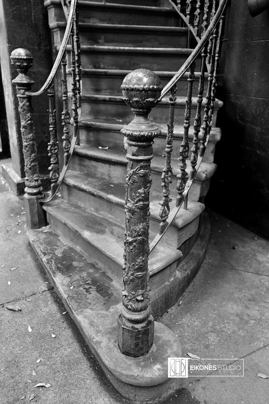 RAIL POST BW 9