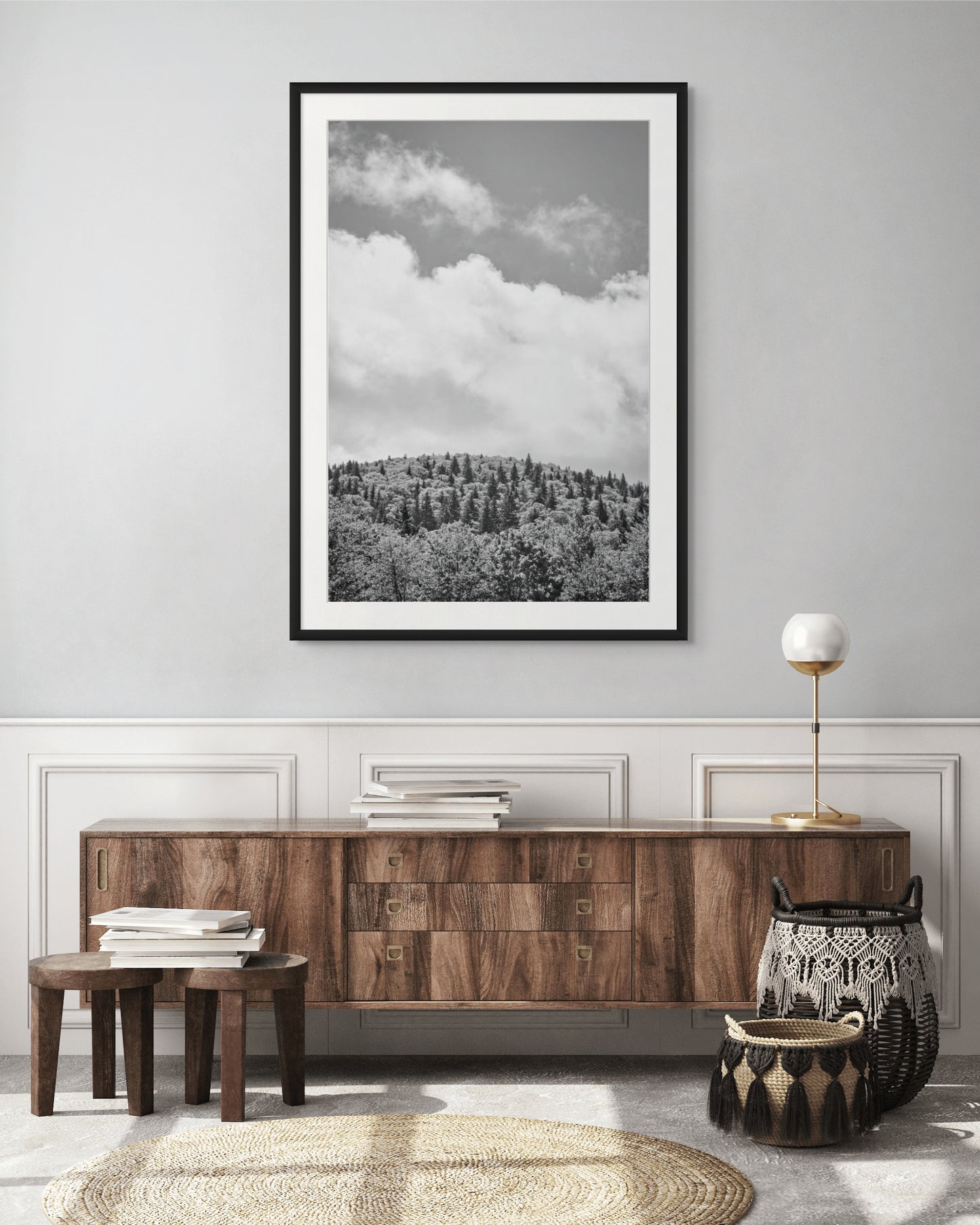 SUMMER MOUNTAINS 1 BW